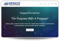 360 website solutions screenshot